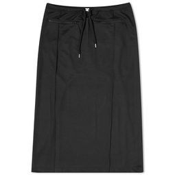 Courreges Tracksuit Interlock Long Skirt Black