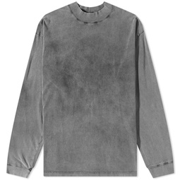 Acne Studios Enick Vintage Long Sleeve T-Shirt Faded Black