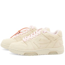 Off-White Out Of Office Suede Sneakers Biege