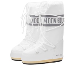 Moon Boot Icon Nylon Boots White