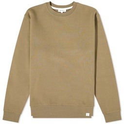 Norse Projects Vagn Classic Crew Sweat Sediment Green