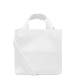 Acne Studios Logo Shopper Mini Bag White