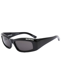 Balenciaga Eyewear BB0266S Sunglasses Black & Grey