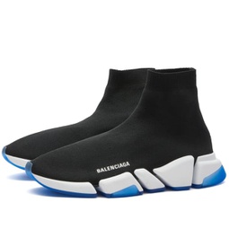Balenciaga Speed 2.0 Clearsole Sneaker Black & White