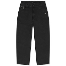 Magenta 2 Tone OG Jeans Black
