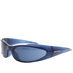 Balenciaga Eyewear BB0253S Sunglasses Blue