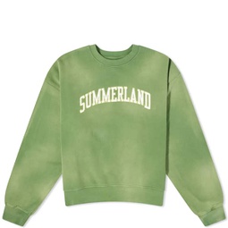 Nahmias Summerland Collegiate Sweater Vintage Seaweed