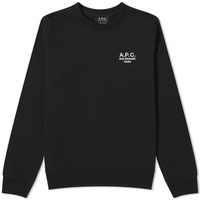 A.P.C. Skye Logo Sweatshirt Lzz Black