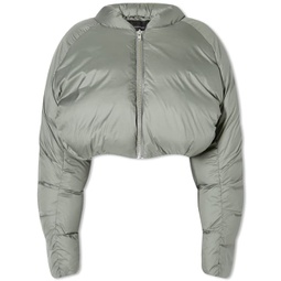 Entire Studios Cropped Pillow Bomber Jacket Moss