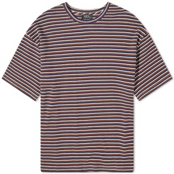 A.P.C. Bahaia Stripe T-Shirt Hazelnut