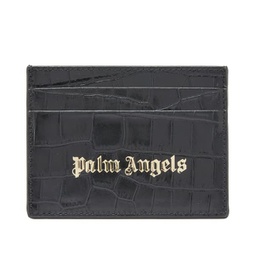 Palm Angels Logo Card Holder Black