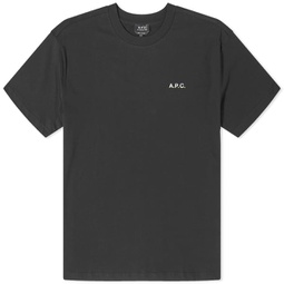 A.P.C. Nolan Back Print T-Shirt Black
