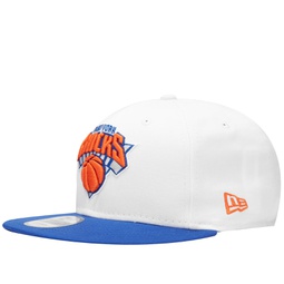 New Era New York Knicks 9Fifty Adjustable Cap White