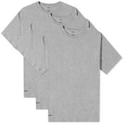 WTAPS 01 Skivvies T-Shirt - 3-Pack Grey