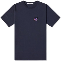 Maison Kitsune Pixel Fox Head Patch T-Shirt - END. Exclusive Navy