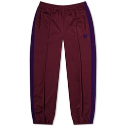 Needles Poly Smooth Zipped Track Pant Wine
