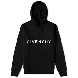 Givenchy Logo Hoodie Black