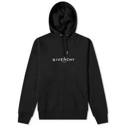 Givenchy Reverse Logo Hoody Black