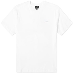 A.P.C. Nolan Back Print T-Shirt White