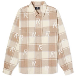 Represent All Over Initial Flannel Shirt Cashmere