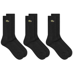 Lacoste Classic Sock - 3 Pack Black