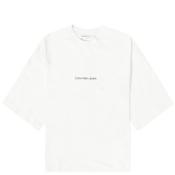 Calvin Klein Oversized T-Shirt Ivory