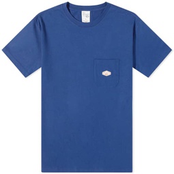 Nudie Leffe Pocket Tee French Blue