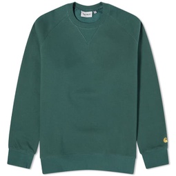 Carhartt WIP Chase Sweat Discovery Green & Gold