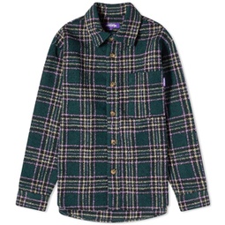 Fucking Awesome Less Heavyweight Flannel Overshirt Green & Purple