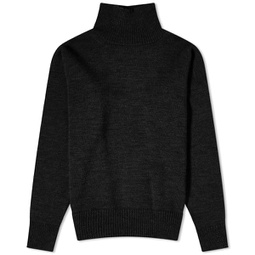 MHL by Margaret Howell Roll Neck Knit Off Black