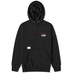 WTAPS 10 Embroided Pullover Hoodie Black