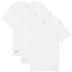 WTAPS 01 Skivvies 3-Pack T-Shirt White