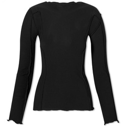 Baserange Long Sleeve Omato T-Shirt Black