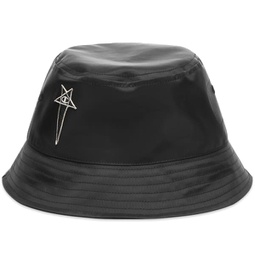 Rick Owens x Champion Nylon Gilligan Bucket Hat Black