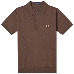 Fred Perry Classic Knit Polo Carrington Brick