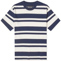 Barbour OS Friars Stripe T-Shirt Navy