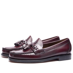 Bass Weejuns Lincoln Tassel Horse Bit Loafer Wine Leather