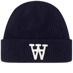Wood Wood Vin Knitted Beanie Navy