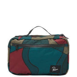By Parra Trees In Wind Toiletry Bag Stone Grey