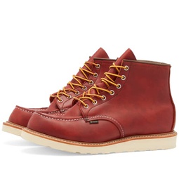 Red Wing 8864 Heritage Work 6 Moc Toe Gore-Tex Boot Russet Taos