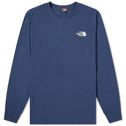 The North Face Simple Dome Long Simple T-Shirt Summit Navy