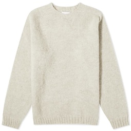 Norse Projects Birnir Brushed Lambswool Crew Jumper Oatmeal