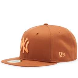 New Era NY Yankees League Essential 59Fifty Cap Orange