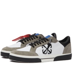 Off-White Vulcanzied Suede Sneaker Brown