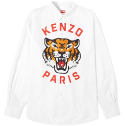 Kenzo Lucky Tiger Shirt White