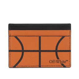 Off-White Basket Ball Card Holder Orange & Black