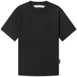 Palm Angels Monogram Fitted T-Shirt Black
