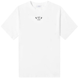 Off-White Bandana Arrow Skate T-Shirt White & Black