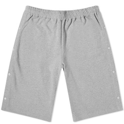 Y/Project Snap Off Track Shorts Light Grey Check