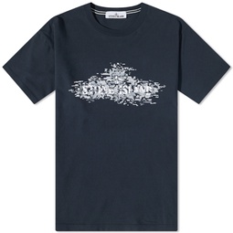 Stone Island Institutional Two Graphic T-Shirt Navy